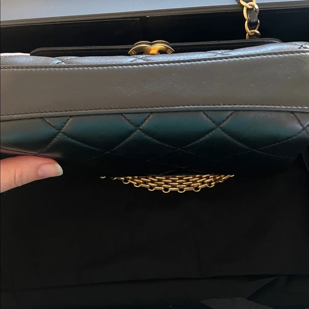 CHANEL crystal logo